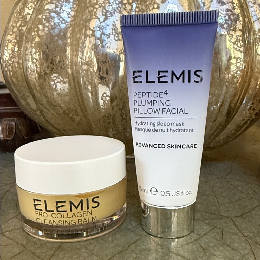 ELEMIS Skincare Bundle - Peptide Pillow Facial & Pro Collagen Cleansing Balm